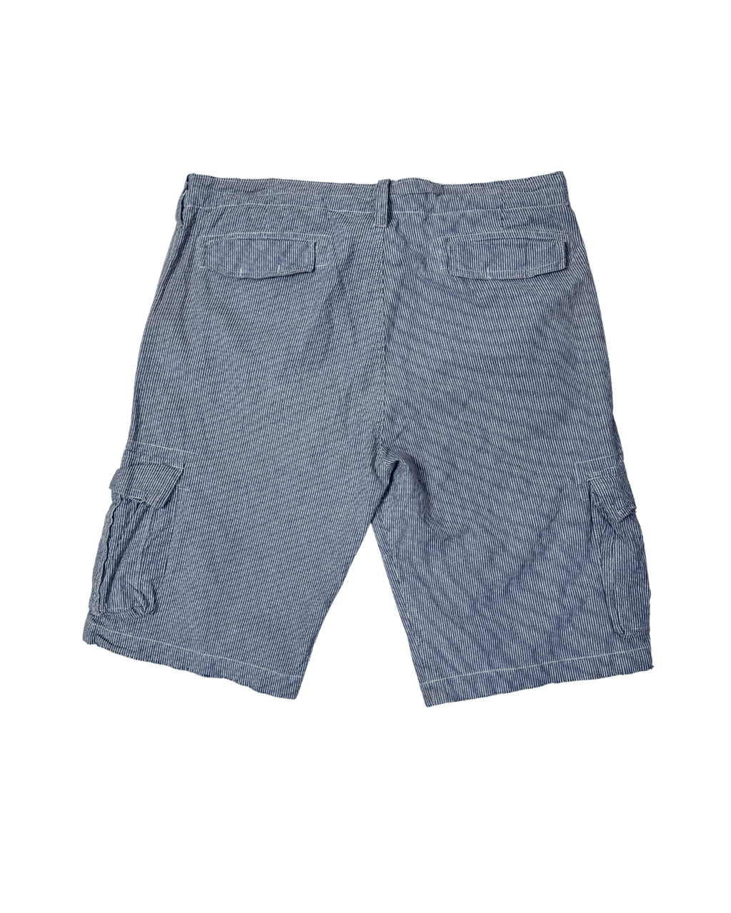 EM Jeans Pin Striped Cargo Shorts 38 - Funkify