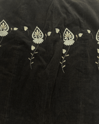 Embroidered maxi skirt