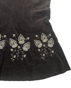 Embroidered maxi skirt