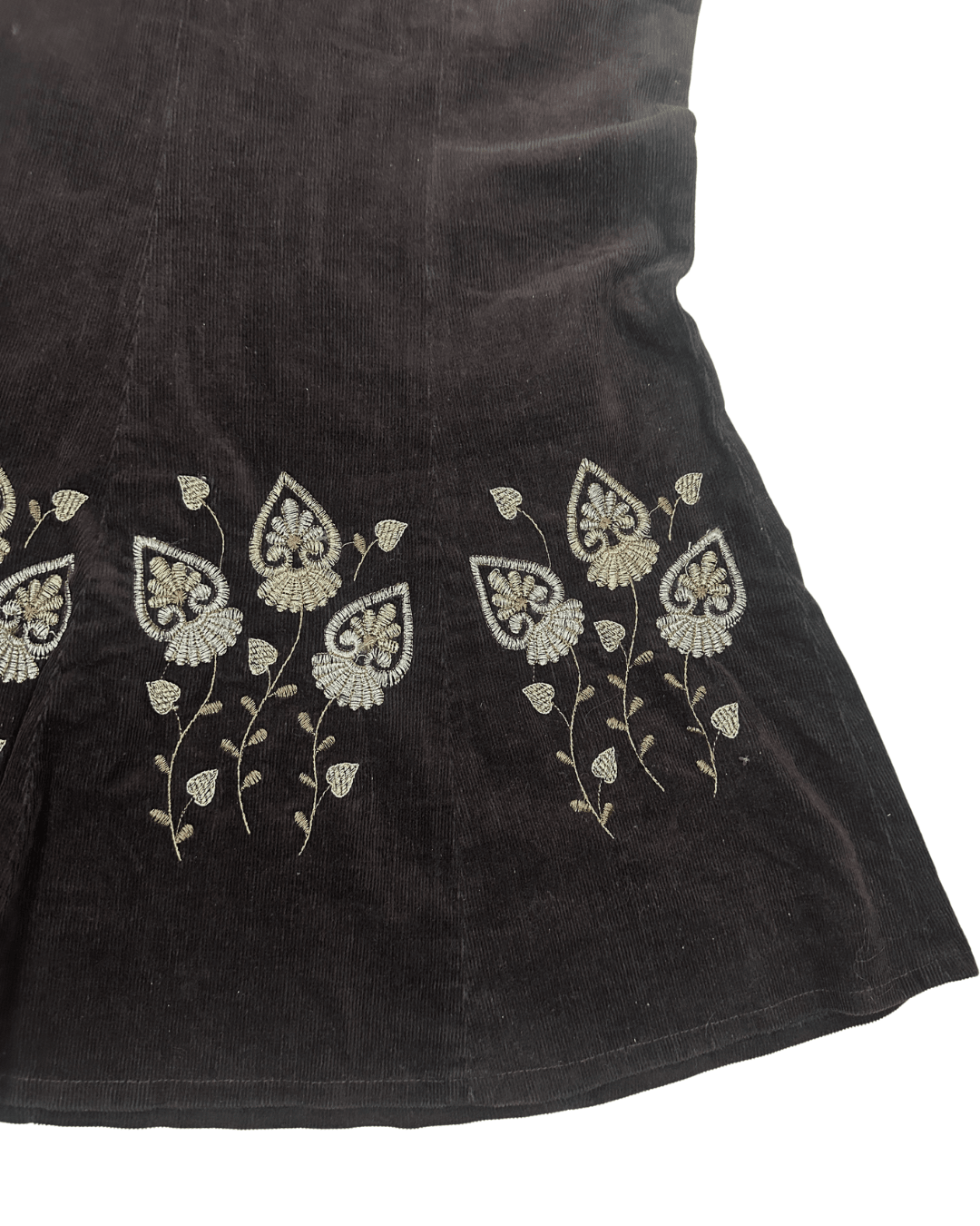 Embroidered Maxi Skirt - Funkify