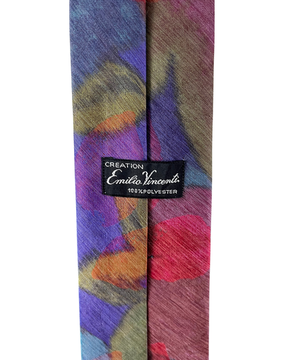 Emilio Vincenti Artsy Necktie 9 cm - Funkify