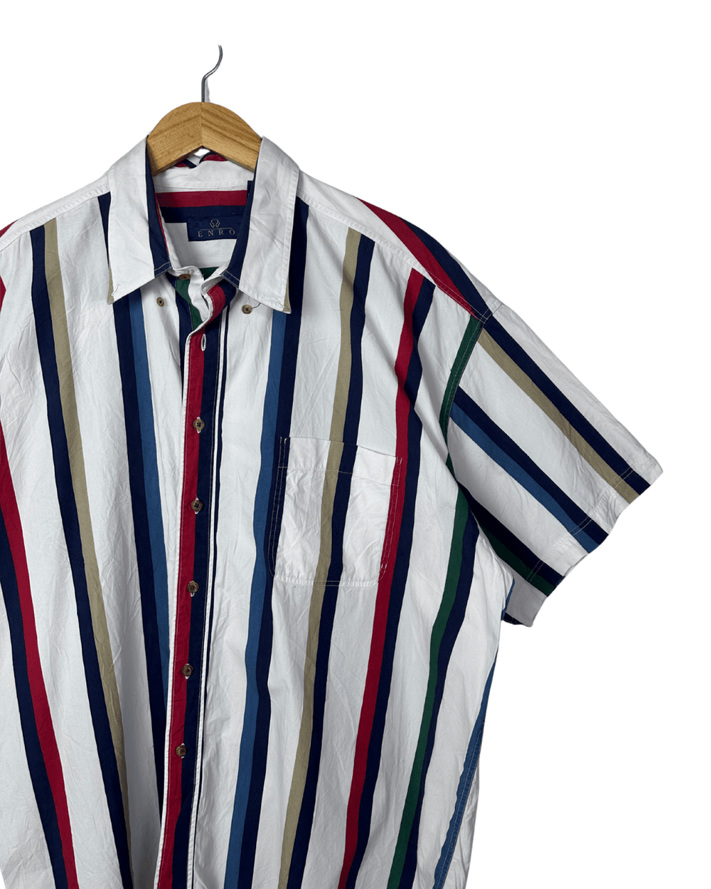Enro Striped Shirt 2XL - Funkify
