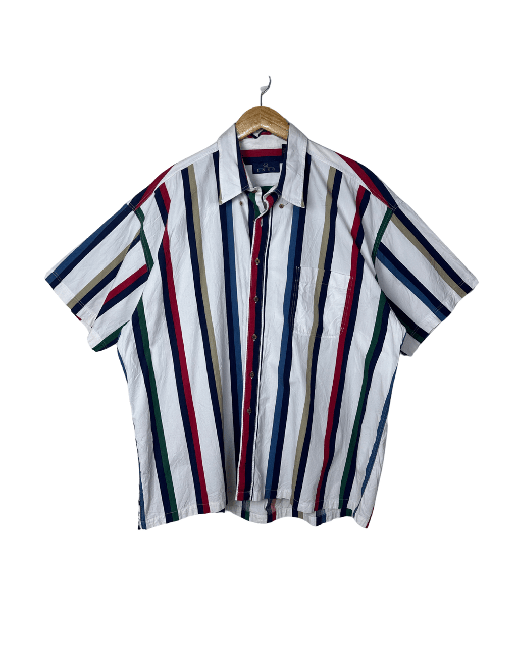 Enro Striped Shirt 2XL - Funkify