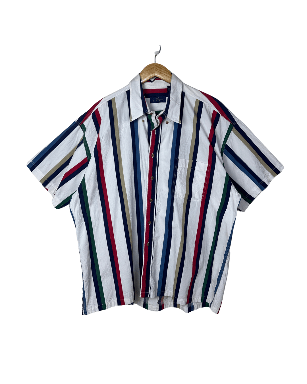 Enro Striped Shirt 2XL - Funkify