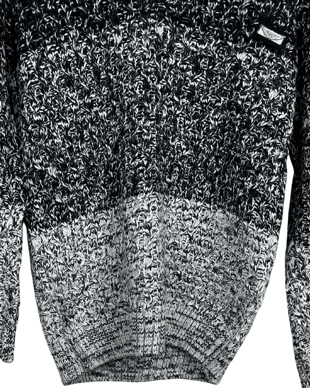 Enzo Di Capri Wool - Blend Cable - Knit Sweater Medium - Funkify