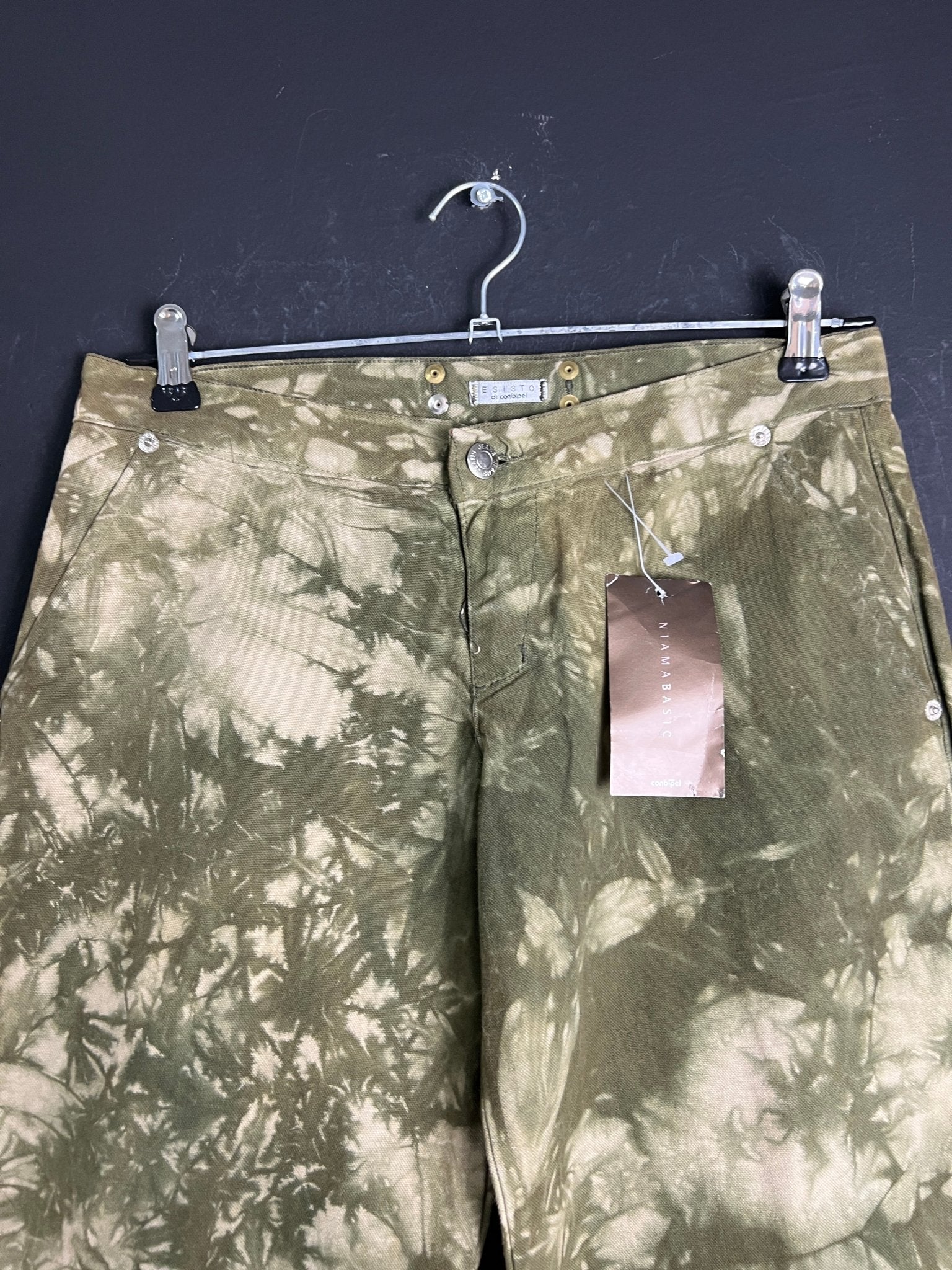 Esisto Olive Camo Women's Jeans M/ L - Funkify