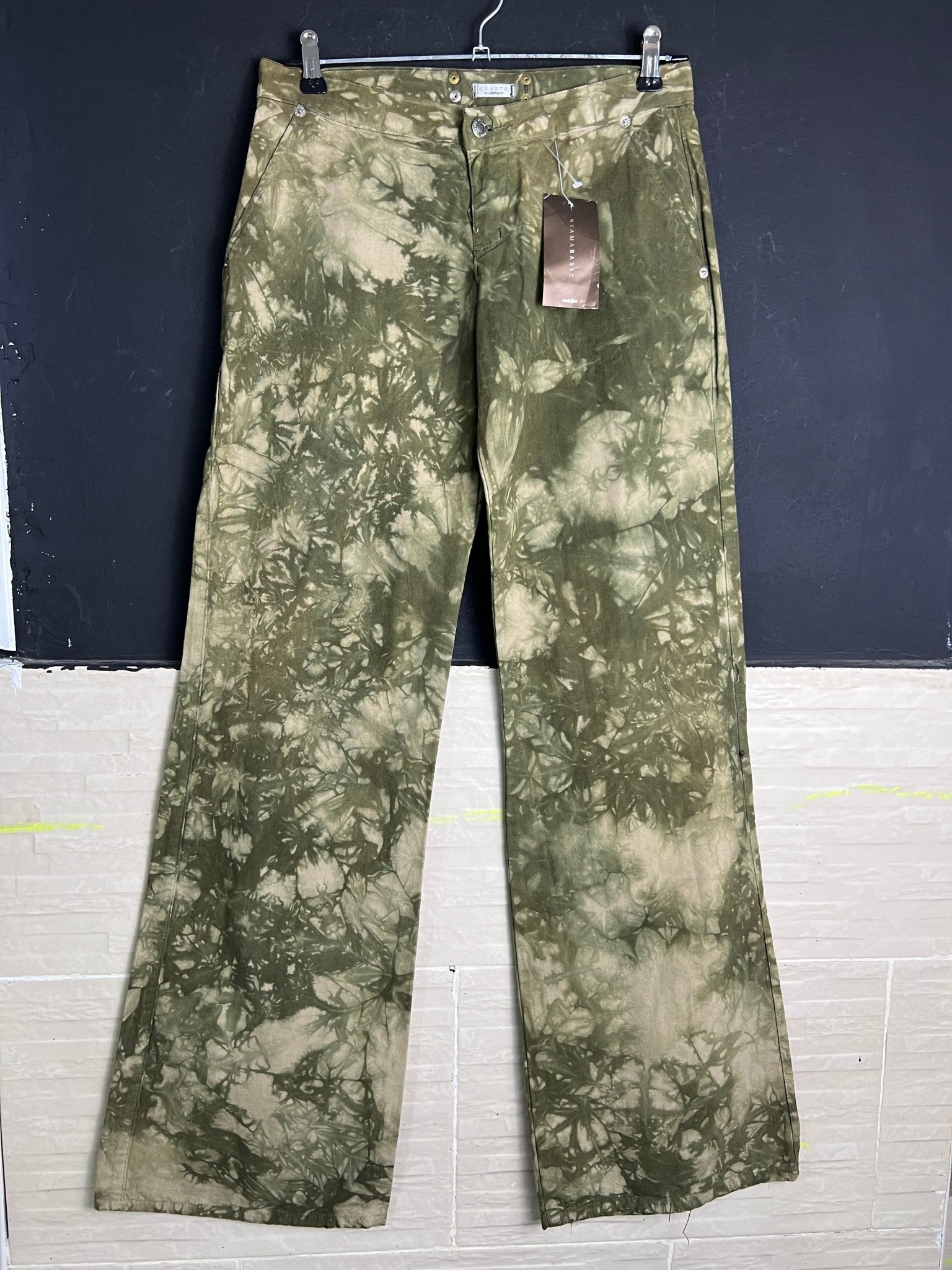 Esisto Olive Camo Women's Jeans M/ L - Funkify