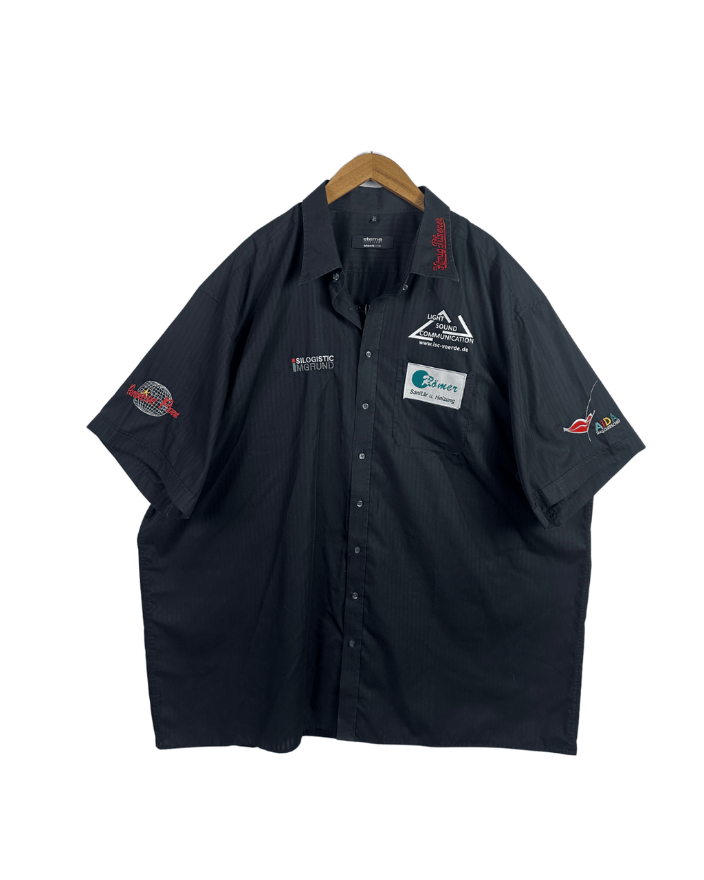 Eterna Excellent Blackline Taxi Shirt - Size 52 - Funkify