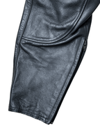 Evolution Biker Moto Leather Pants Large - Funkify