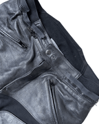 Evolution Biker Moto Leather Pants Large - Funkify