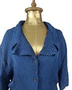 Exposé Blouse w/ Tie - Back Detail & Shoulder Pads 3XL - Funkify