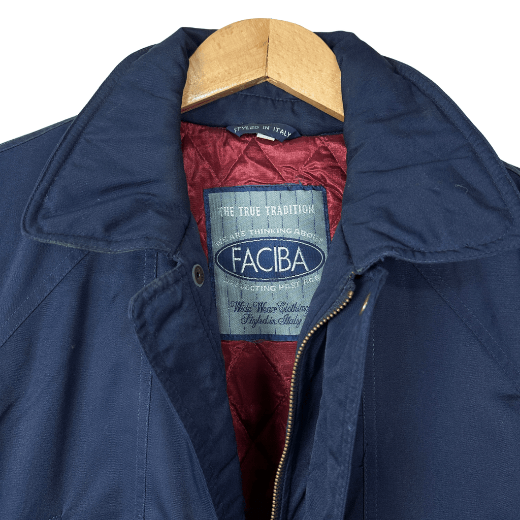 Faciba Navy Blue Jacket 2XL - Funkify