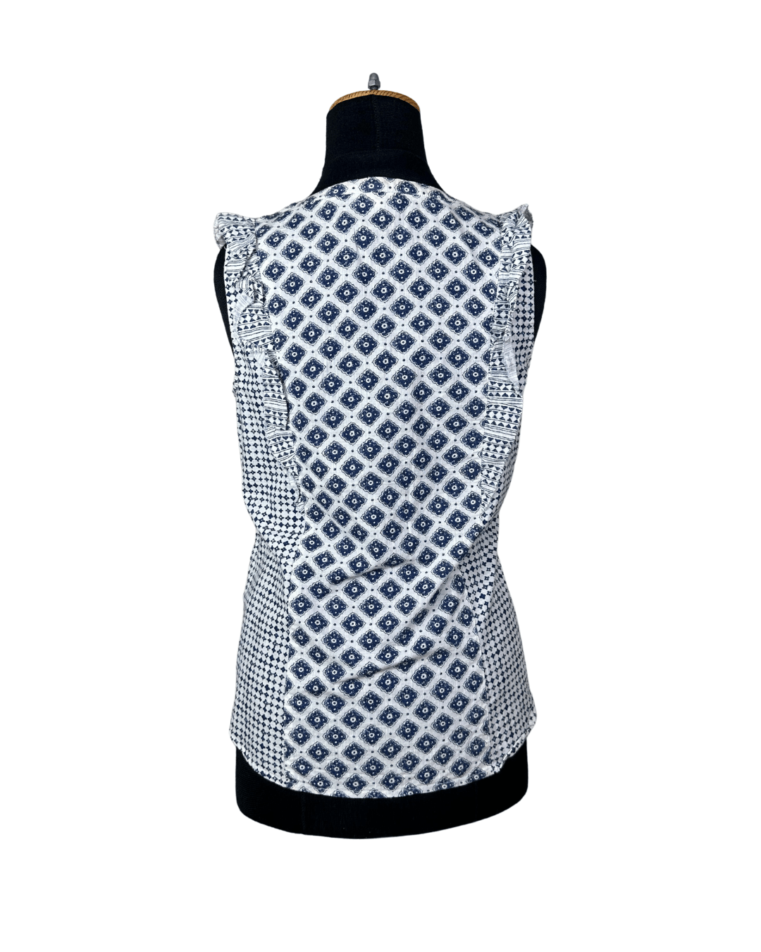 FatFace Sleeveless Printed Cotton Top - Funkify