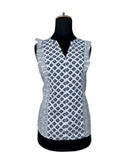 FatFace Sleeveless Printed Cotton Top - Funkify