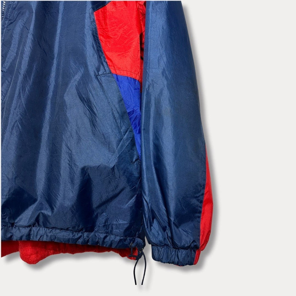 FC Barcelona Track Jacket with Foldable Hood 2XL - Funkify