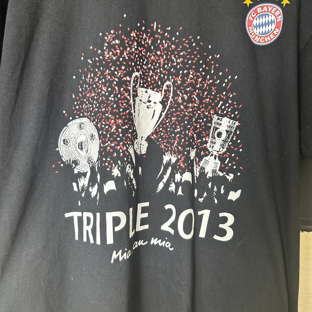 FC Bayern Munchen Treble 2013 Tee - Funkify