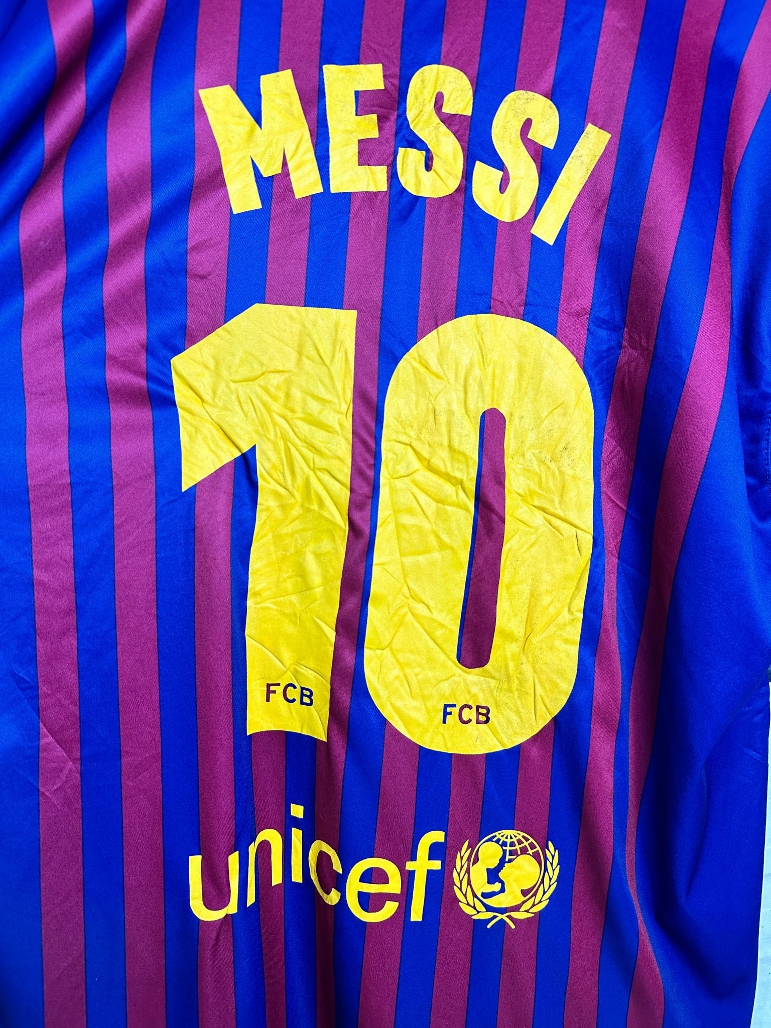 FCB Lionel Messi Jersey - Funkify