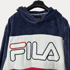 Fila Blackline Velvet Hoodie large - Funkify