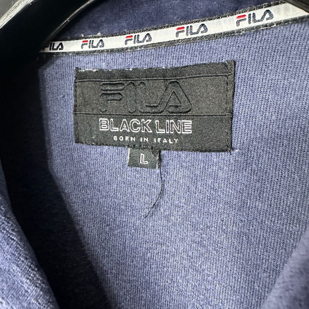 Fila Blackline Velvet Hoodie large - Funkify