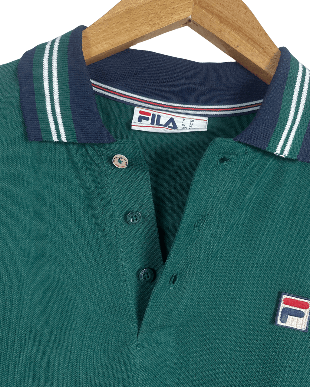 Fila Polo Shirt - Medium - Funkify