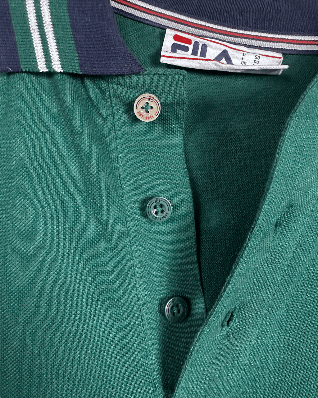 Fila Polo Shirt - Medium - Funkify