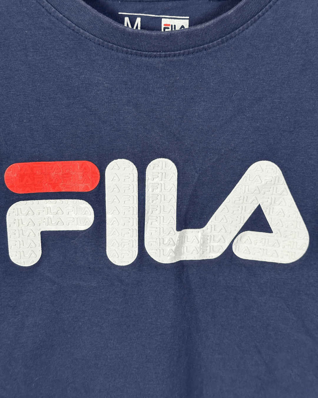 Fila Spell - out Women's T-Shirt Medium - Funkify