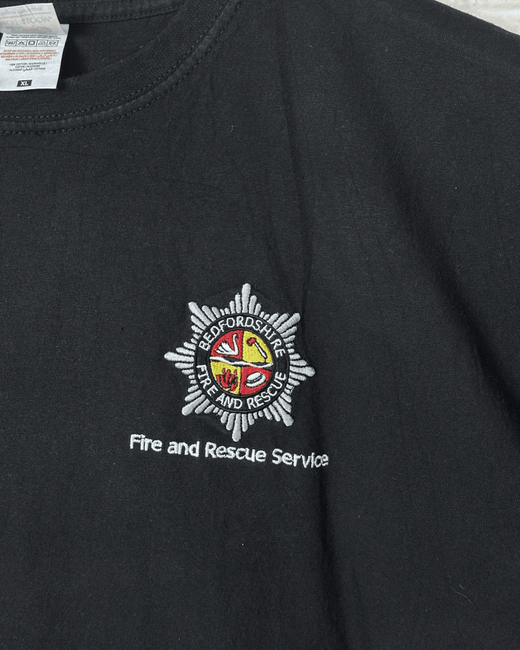 Fire and Rescue Service Fruit of the Loom T-shirt XL - Funkify