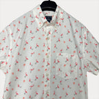 Flamingo Pattern shirt small - Funkify