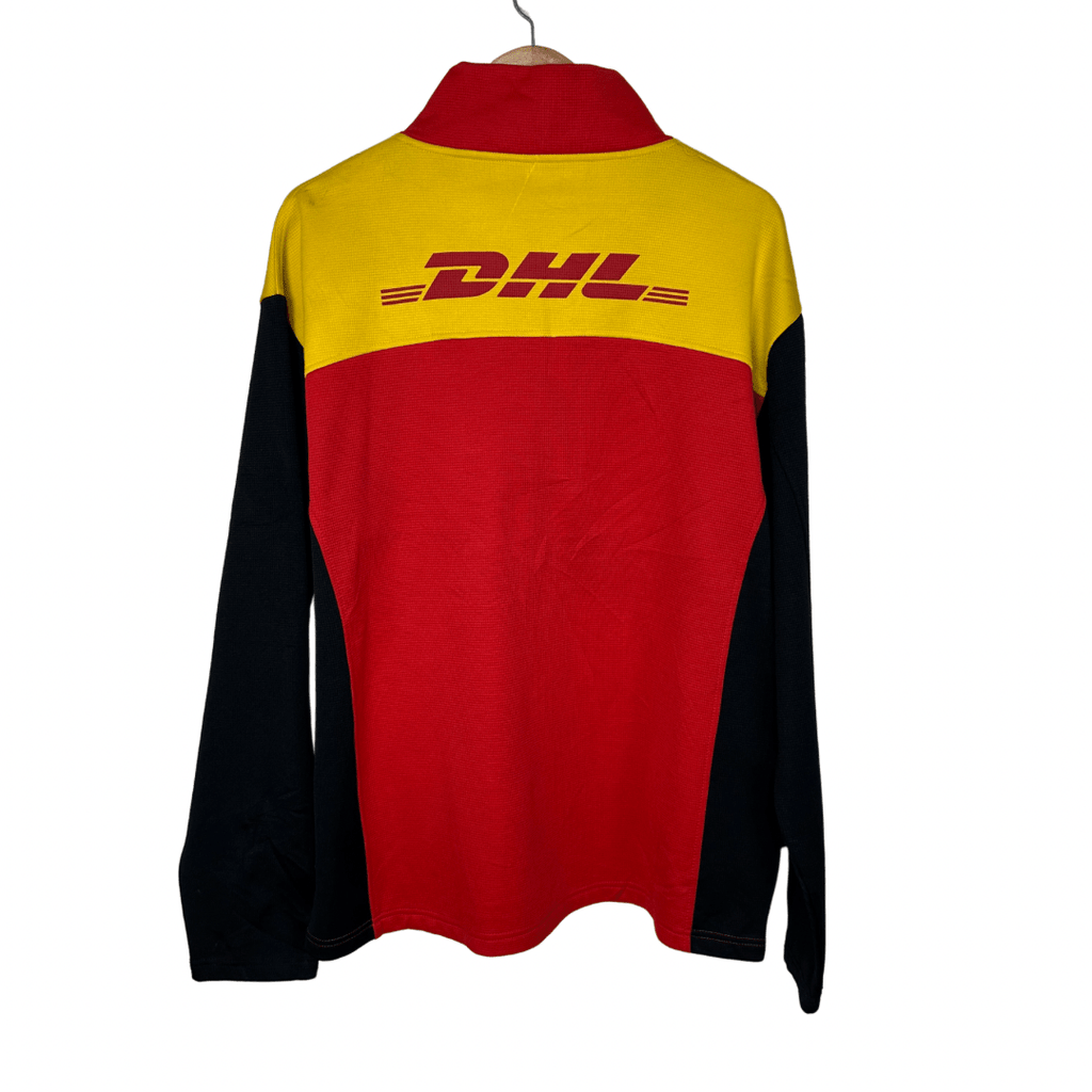 Fleece DHL Quarter - zip Sweatshirt Medium - Funkify