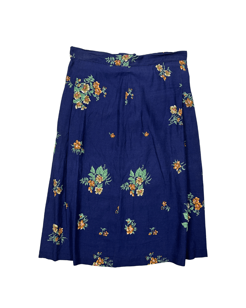 Floral Midi Skirt - Funkify