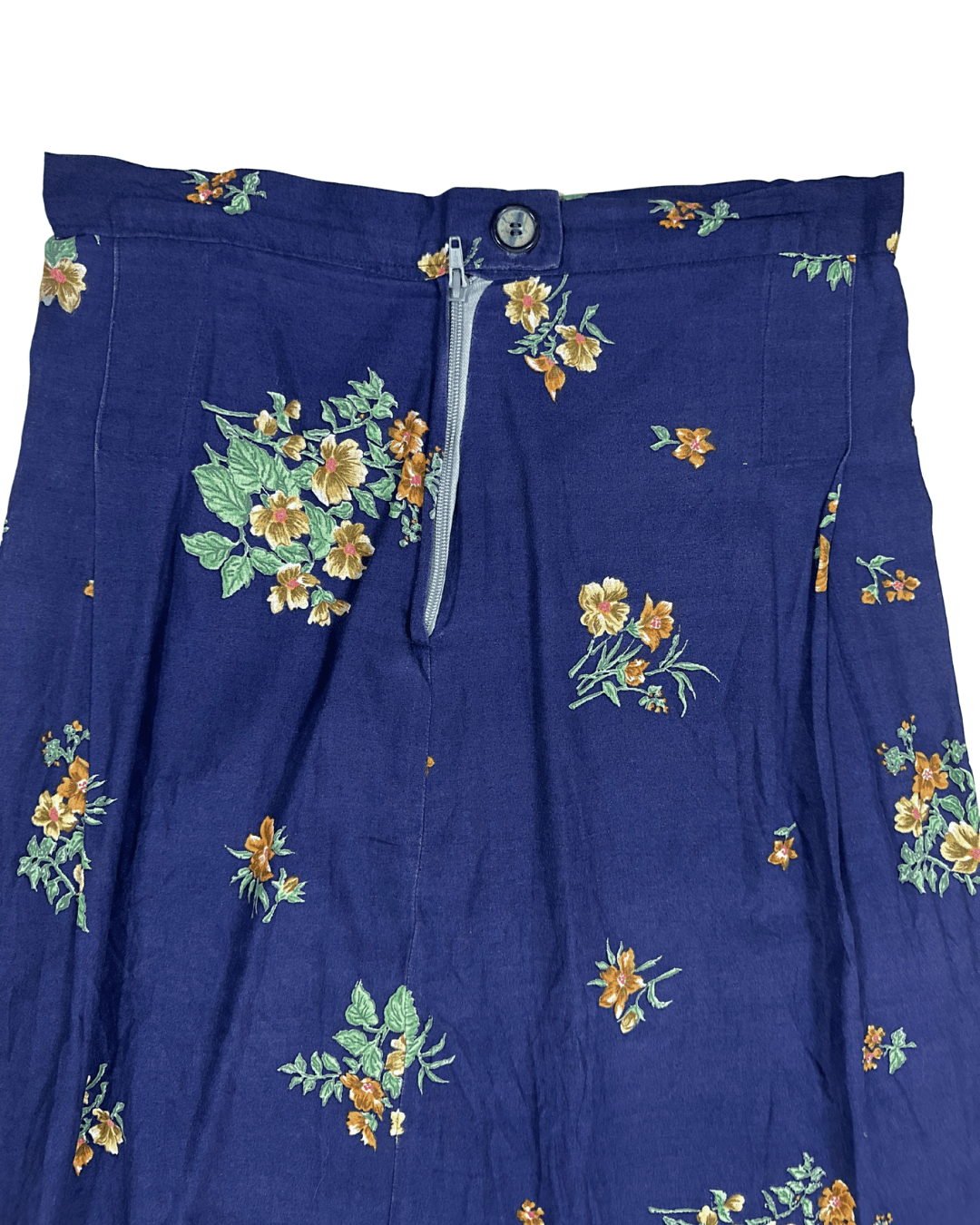 Floral Midi Skirt - Funkify