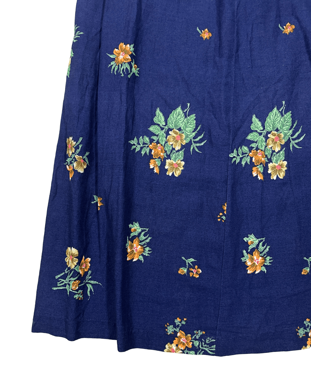 Floral Midi Skirt - Funkify