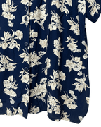 Floral Navy Shirt 2XL - Funkify