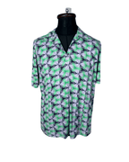 Floral Polo Shirt 2XL - Funkify