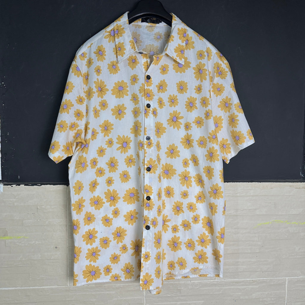 Flower Pattern Shirt - Funkify