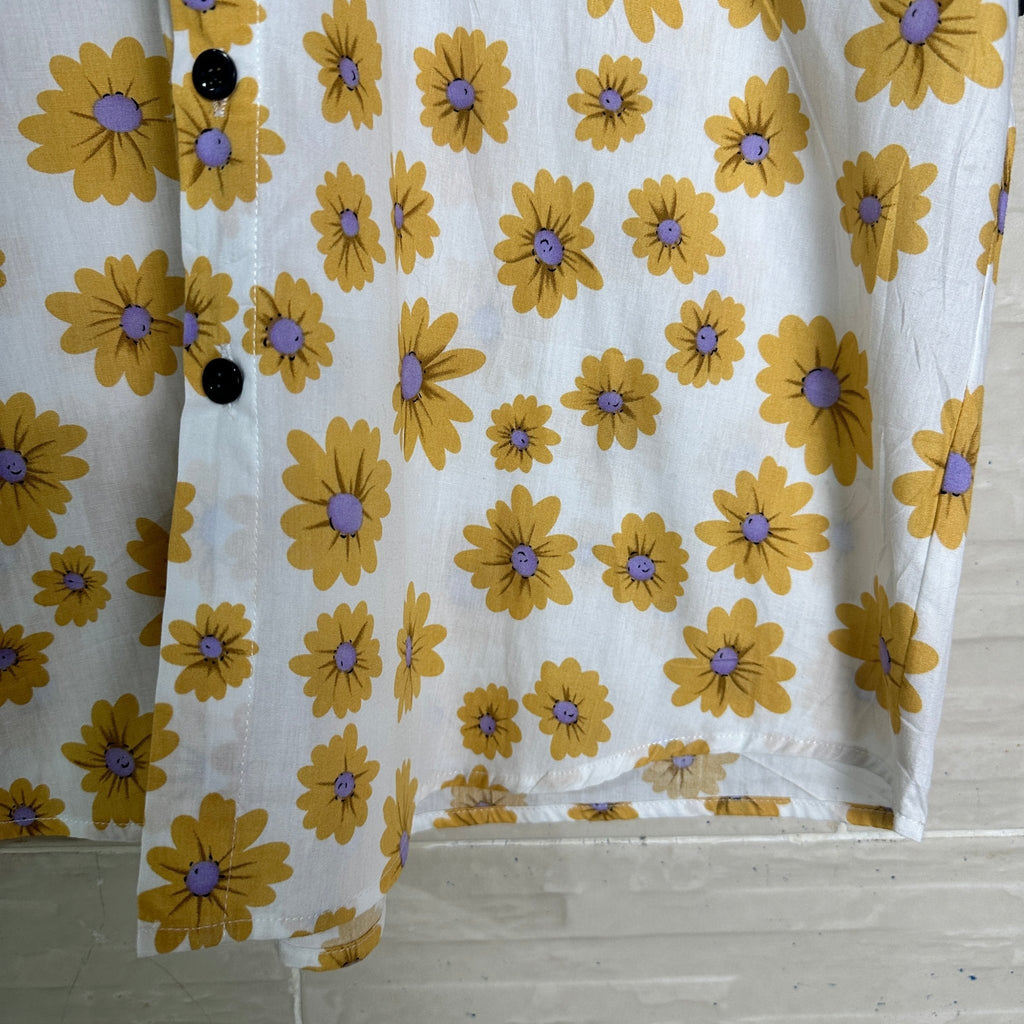 Flower Pattern Shirt - Funkify