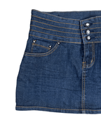 Forever Denim Mini Skirt - Funkify