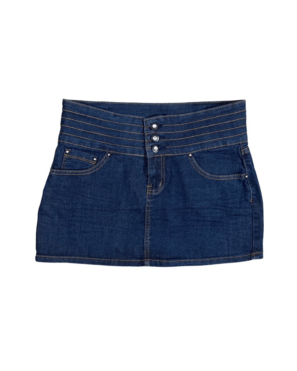 Forever Denim Mini Skirt - Funkify