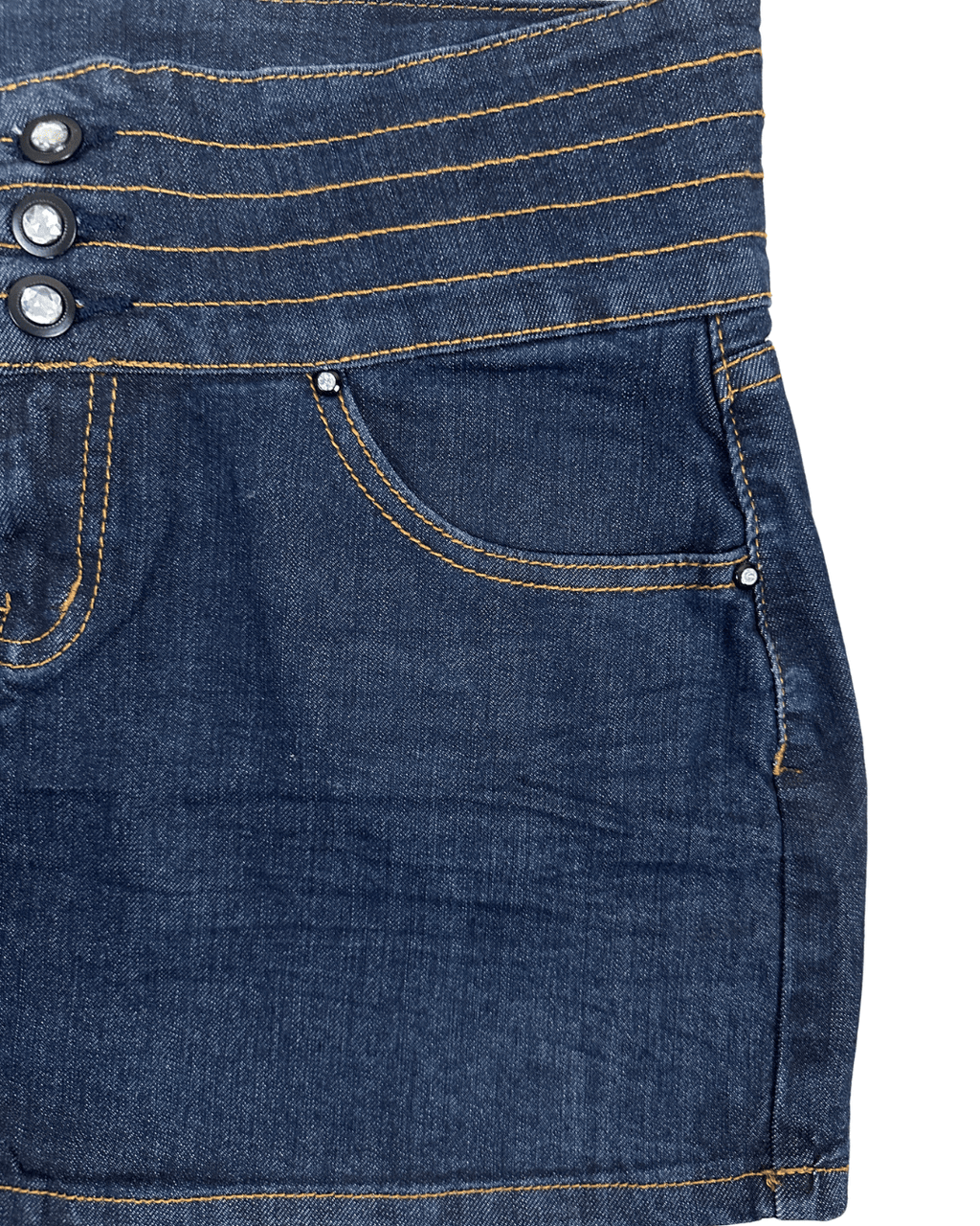 Forever Denim Mini Skirt - Funkify
