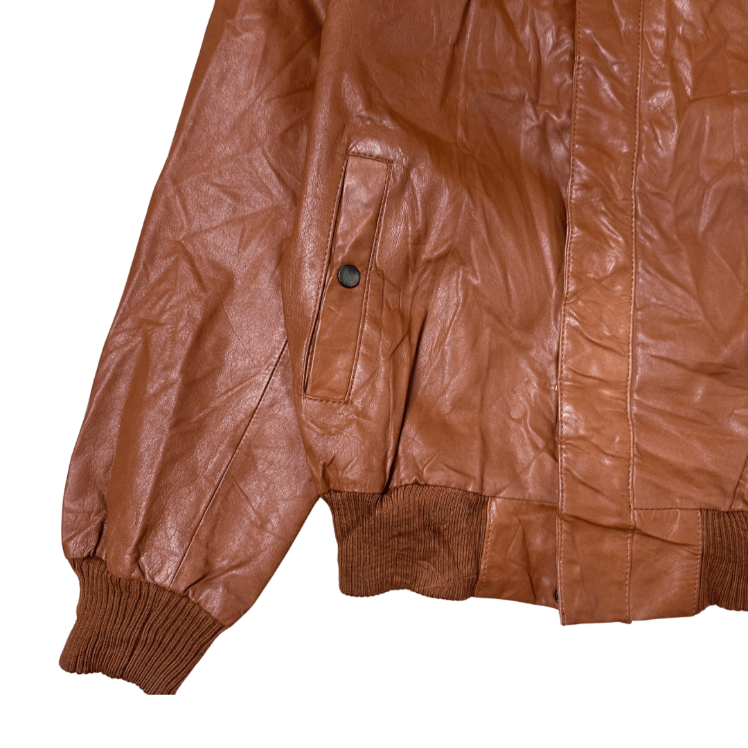 Fox Run Genuine Leather Jacket Medium - Funkify