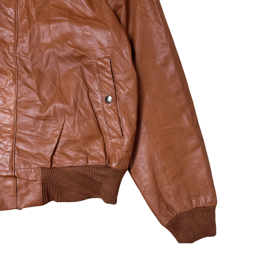 Fox Run Genuine Leather Jacket Medium - Funkify