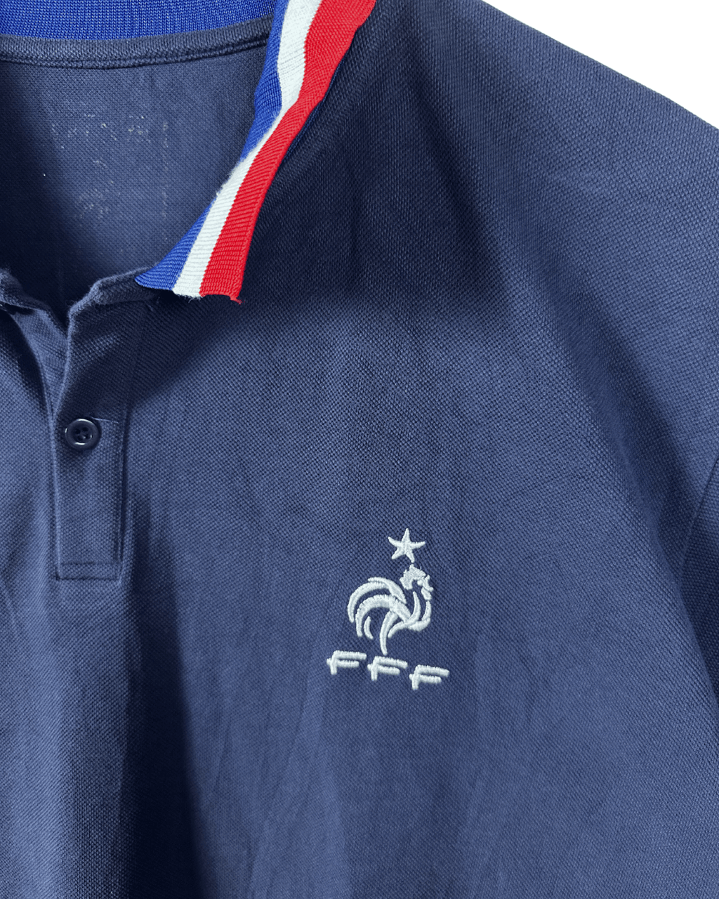 France FFF Polo Shirt XL - Funkify