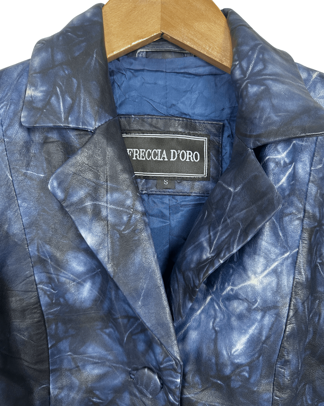 Freccia D'Oro Genuine Leather Jacket - Women's Small - Funkify