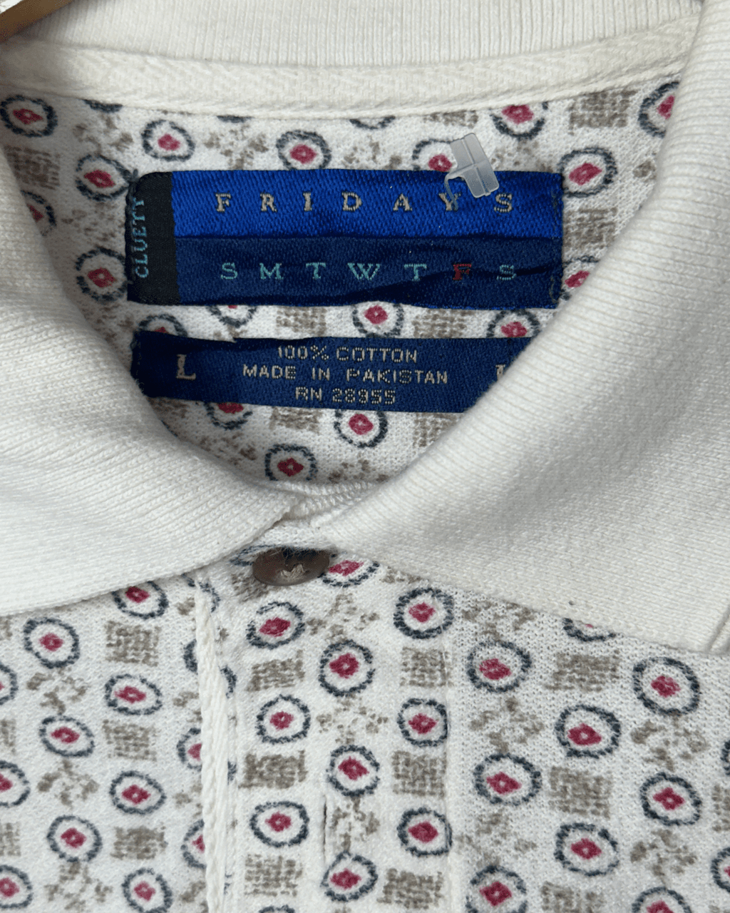 Fridays Polo Shirt Large - Funkify