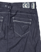 G - Star Raw Button Down Denim Skirt - Size W33 (XL) - Funkify