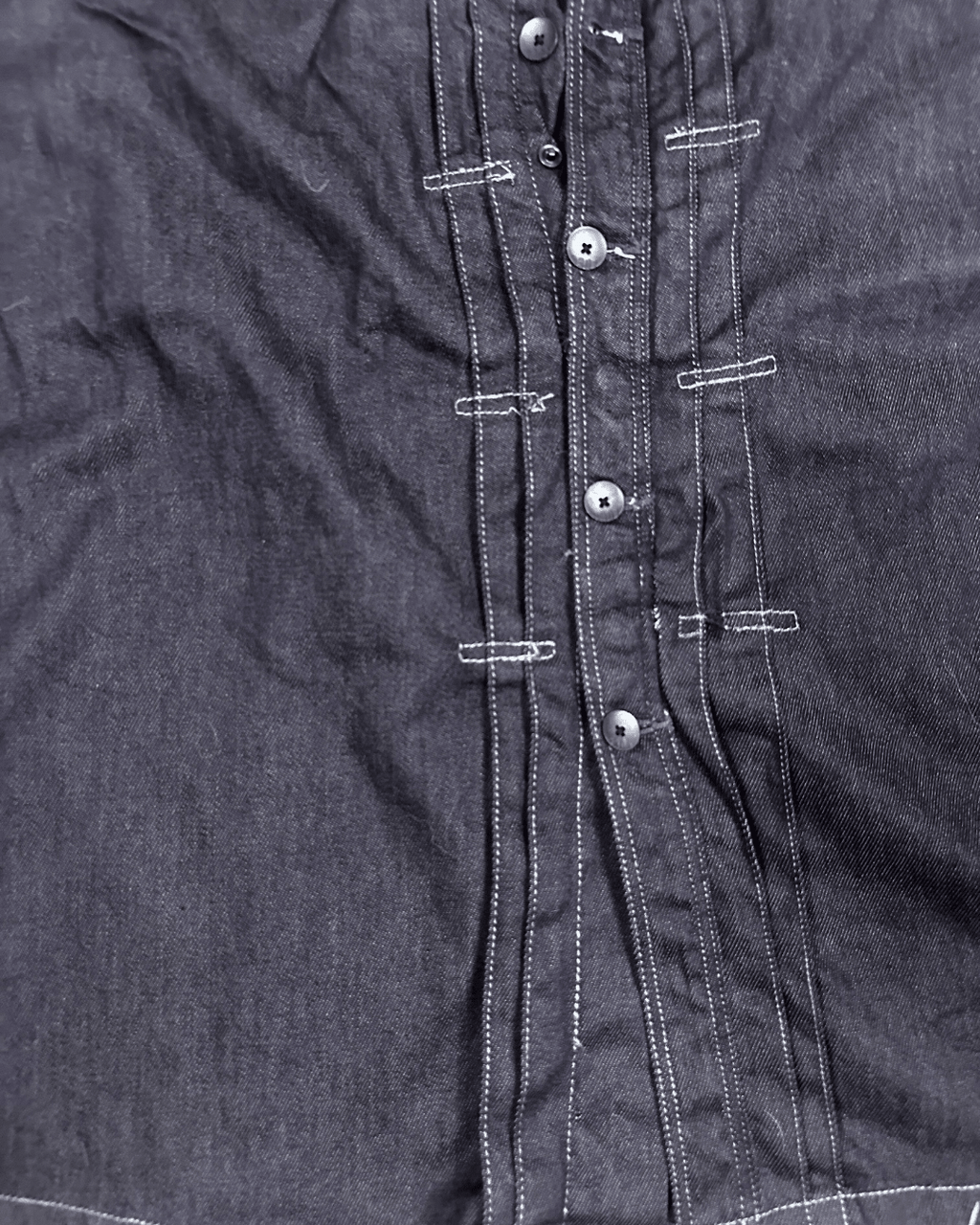 G - Star Raw Button Down Denim Skirt - Size W33 (XL) - Funkify