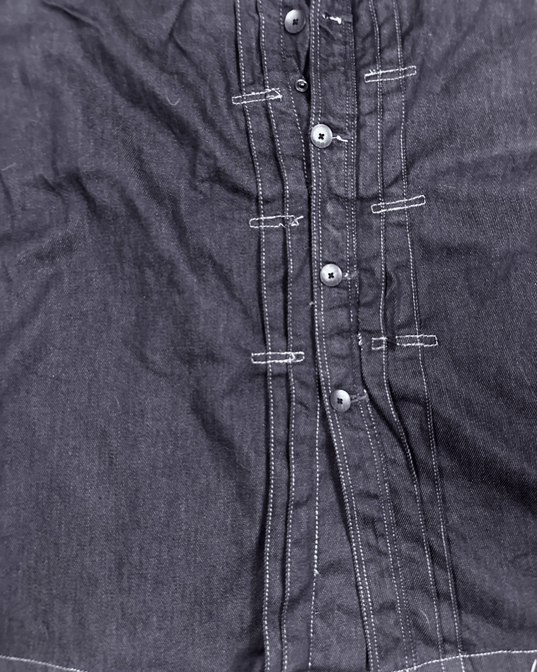 G - Star Raw Button Down Denim Skirt - Size W33 (XL) - Funkify