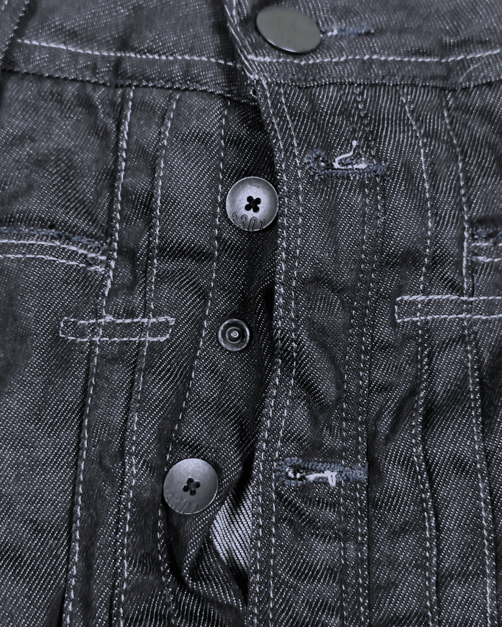 G - Star Raw Button Down Denim Skirt - Size W33 (XL) - Funkify
