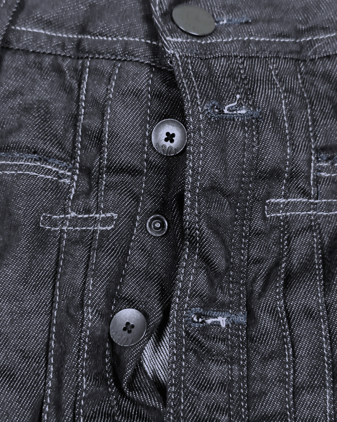 G - Star Raw Button Down Denim Skirt - Size W33 (XL) - Funkify
