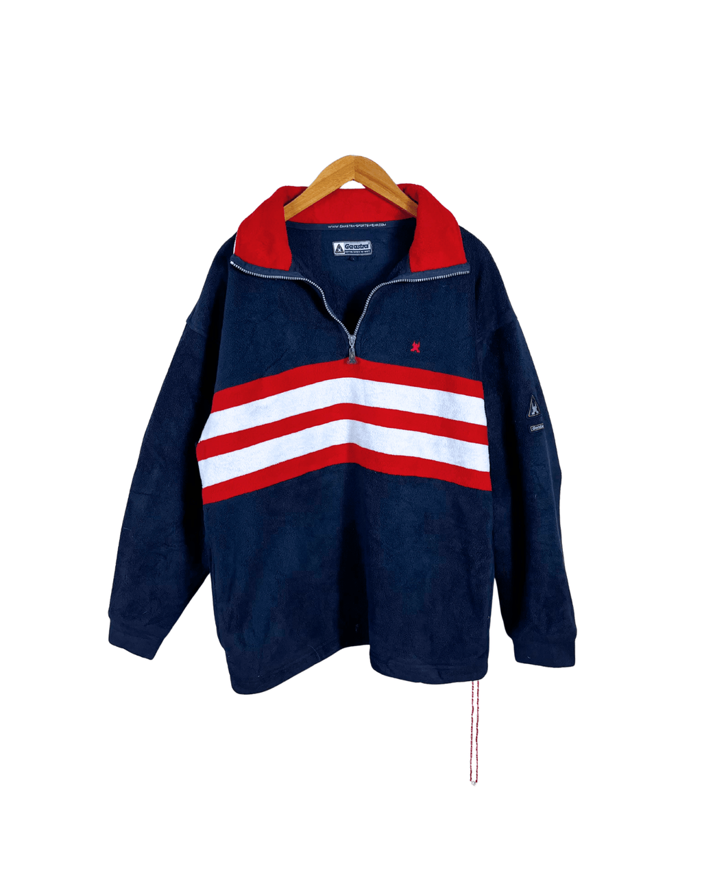Gaastra Fleece Quarter - Zip Sweatshirt - Large - Funkify